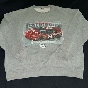 Vintage Dale Earnhardt Jr Budweiser NASCAR Sweatshirt